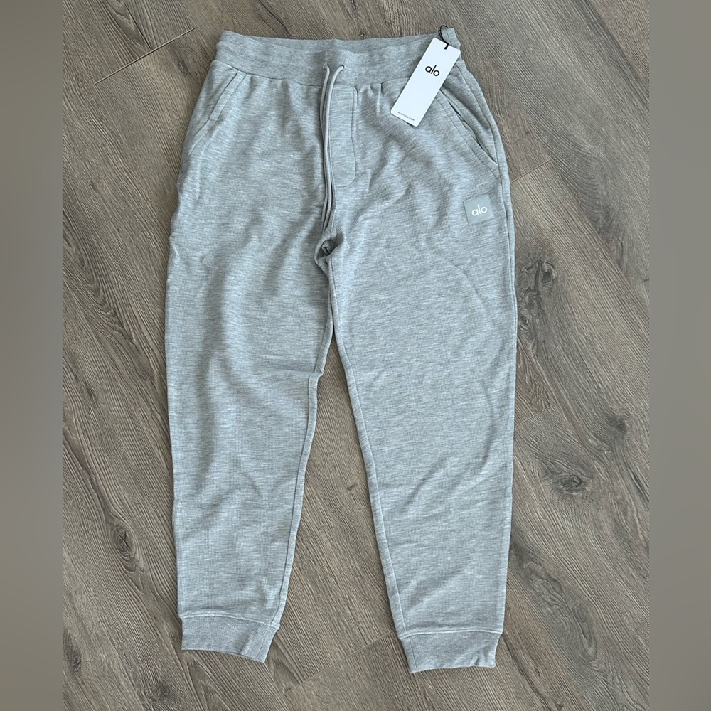 Alo Men’s Micro Waffle Fast Break Jogger, Size: L, NWT